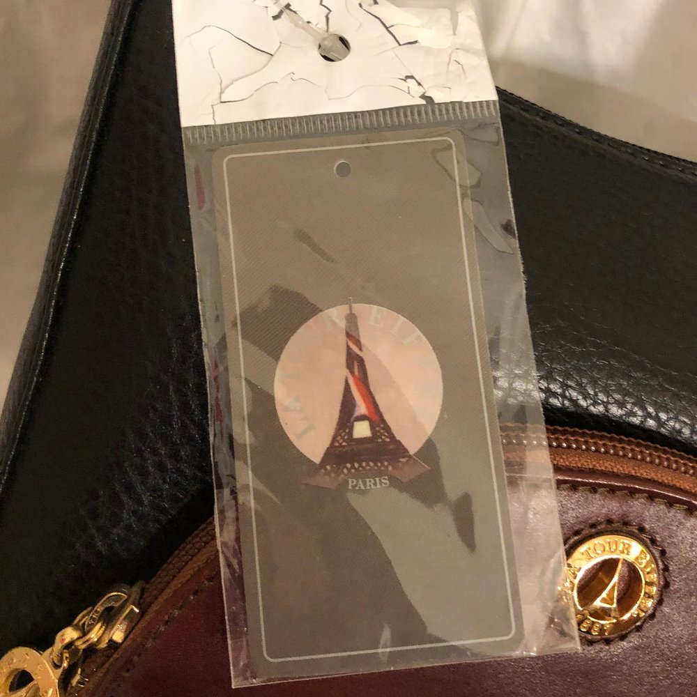 La Tour Eiffel Blk/Br Purse - Picture 9 of 12
